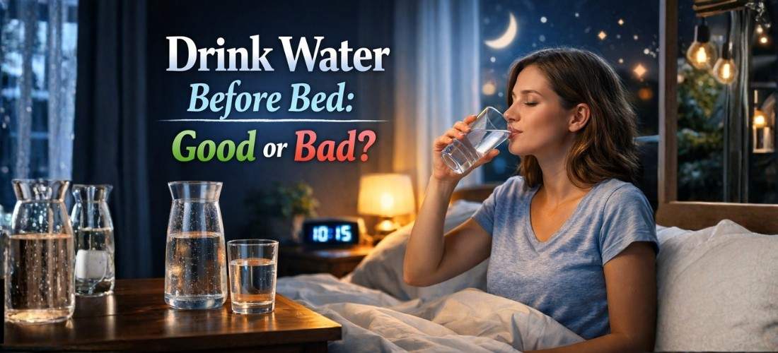 Drink water before bed