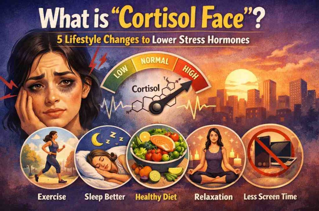 What Is Cortisol Face? Ways to Lower Stress Hormones