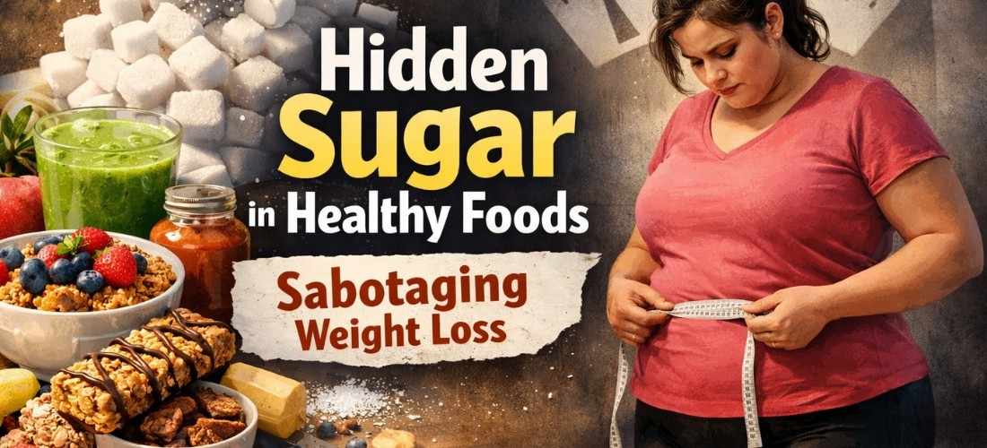 hidden sugar in healthy foods