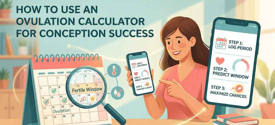 Ovulation calculator for conception