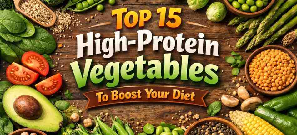 High-protein vegetables