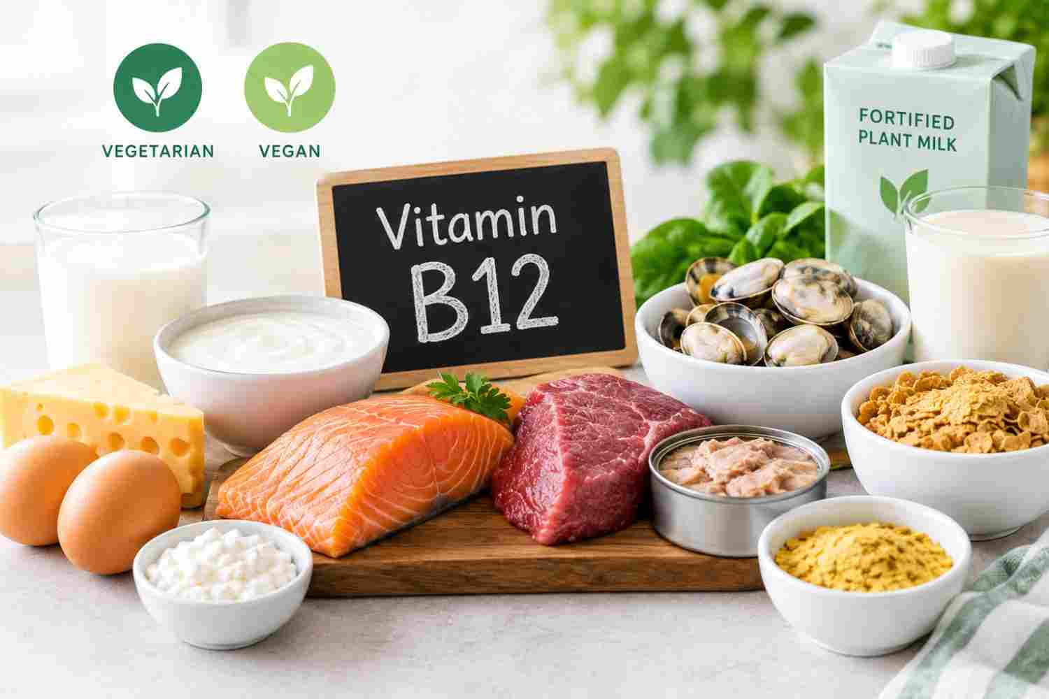 Vitamin B12 for Vegetarians and Vegans