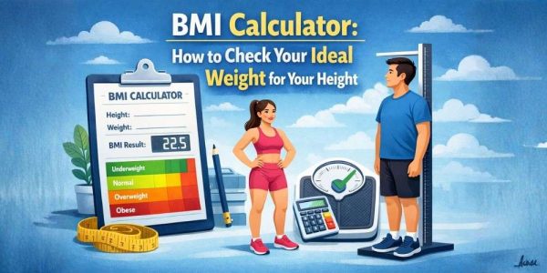 BMI calculator ideal weight for height