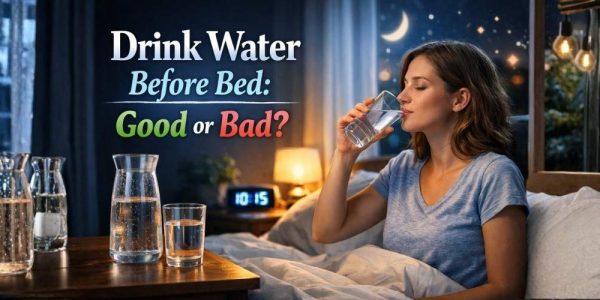 Drink water before bed