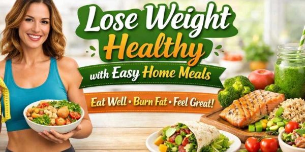 Lose weight healthy with easy home meals