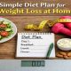 Simple diet plan for fast weight loss