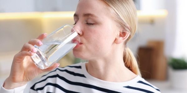 drinking warm water before meals