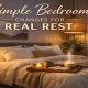 simple bedroom changes for better sleep