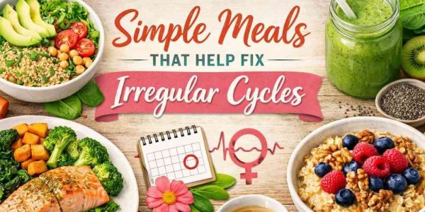 simple meals that help fix irregular cycles