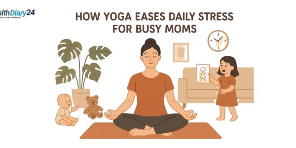 yoga for stress relief for moms